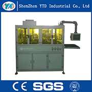 Coating machine for glass and metal